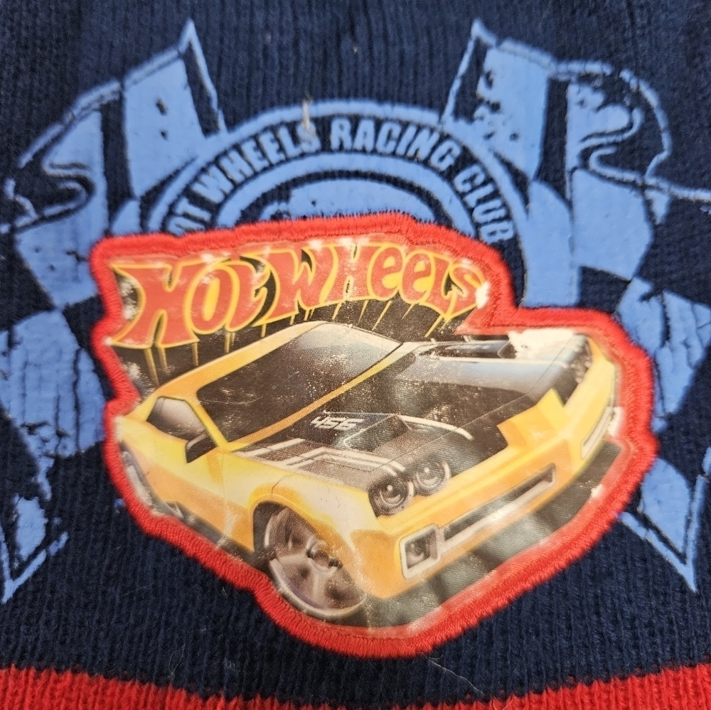 Hot‎ Wheels Winter Beanie Hat One Size Boys J18 - Picture 2 of 7